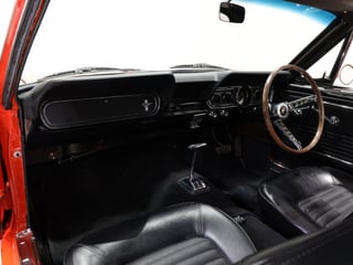1966 Ford Mustang Coupe 289ci RHD - Signal Flare Red