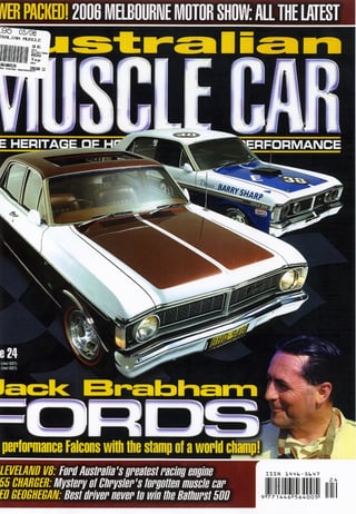 1971 XY Fairmont 351 V8 Brabham Special