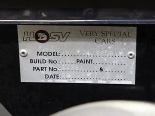 1996 HSV VS Clubsport Build No 1120 - Diablo Red