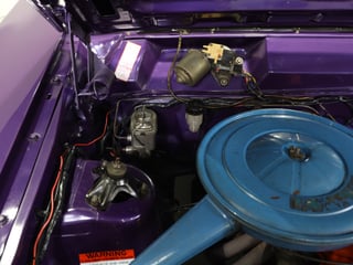 1971 Ford XY Falcon 500 6cyl Top Loader - Wild Violet Sunroof