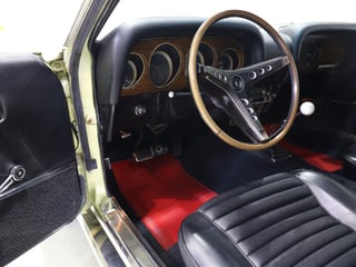 1969 Ford Mustang Mach 1 351 4V Windsor 4sp Man - Lime Gold