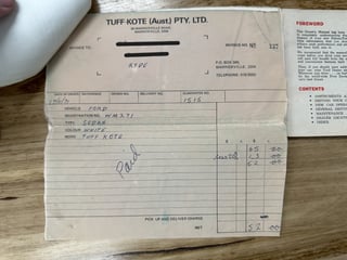 1971 Ford XY Fairmont GS 351 K-Code - Ultra White