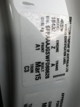 2015 FG-X Falcon XR8