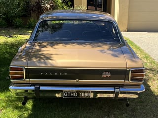 1969 Ford Falcon XW GTHO Phase 1 - Grecian Gold