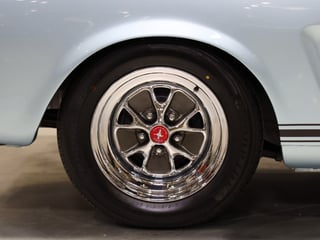 1966 Ford Mustang Convertible GT - 289 4V - Silver Blue