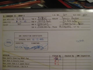 HDT VL Group A Commodore #307