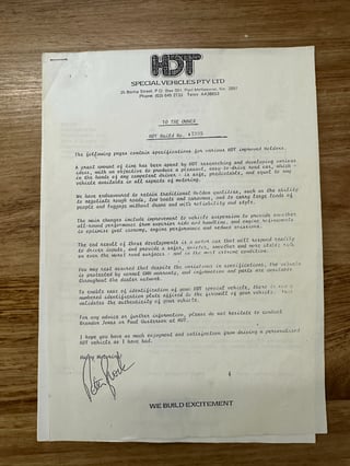 1985 Holden HDT VK Calais Director 333 Pack -  5.0 Litre V8