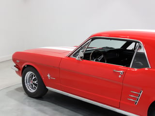 1966 Ford Mustang Coupe 289ci LHD- Candy Apple Red