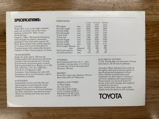 1978 Toyota KE30 Corolla CS - 4sp Man Turquoise