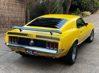 1970 Mustang Mach 1 - 351 V8 4 speed Manual