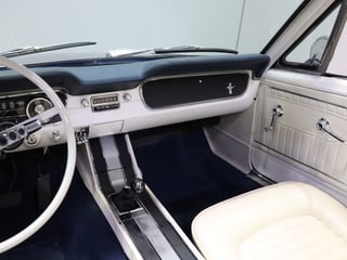 1965 Ford Mustang Convertible 289ci 4sp Man - Caspian Blue