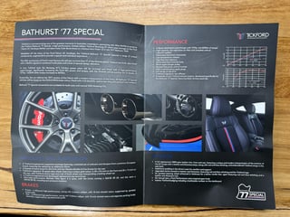 2017 Ford Mustang Tickford Bathurst ’77 Special - Build No. 66 of 77 - DELIVERY kms ONLY!