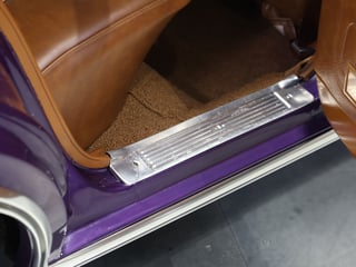 1971 Ford XY Falcon 500 6cyl Top Loader - Wild Violet Sunroof