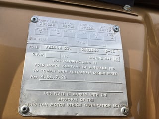1970 XW GT Falcon