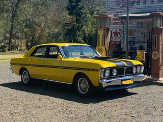 1971 XY GT Falcon - RAA Yellow