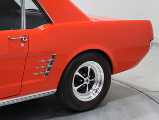 1966 Ford Mustang Coupe 289ci RHD - Signal Flare Red