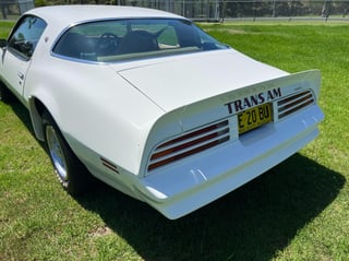 1976 Pontiac Firebird Trans Am 455 HO 4 speed manual