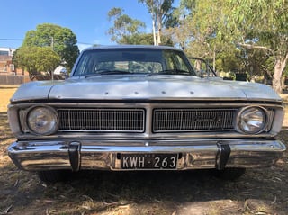 1971 XY Ford Fairmont - Ultra White