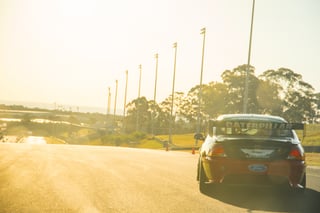 2001 CAT Racing 600 AU Falcon Supercar - John Bowe