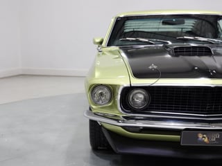 1969 Ford Mustang Mach 1 351 4V Windsor 4sp Man - Lime Gold