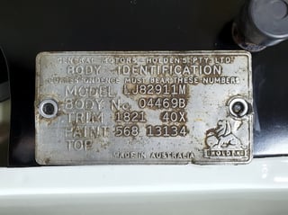 1972 LJ Torana GTR XU1