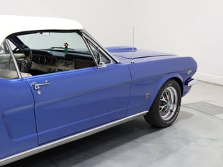 1965 Ford Mustang Convertible 302ci - Estoril Blue Metallic 