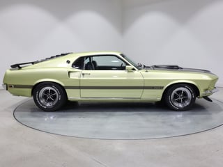1969 Ford Mustang Mach 1 351 4V Windsor 4sp Man - Lime Gold