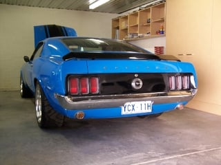1970 Mustang Fastback Sports Roof