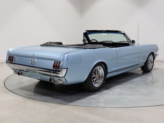 1966 Ford Mustang Convertible GT - 289 4V - Silver Blue