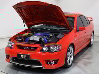 2007 FPV BF MKII GT BOSS 302 Build No 623 - Vixen Red 