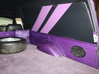 1972 Ford XY Falcon 500 Panel Van - Wild Violet