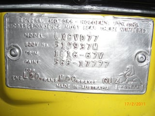 LX SS Hatchback Torana