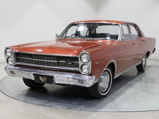 1971 Ford ZD Fairlane 351 V8 T-Bar Auto - Bronze Wine Metallic