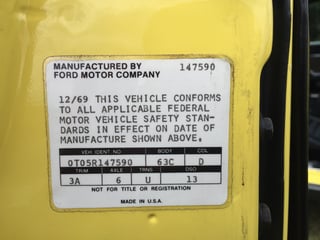 1970 Mustang Mach 1 428 Cobra Jet