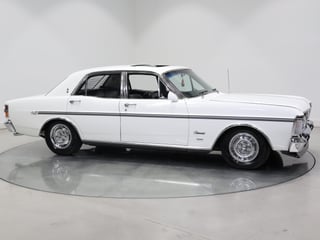 1971 Ford XY Fairmont GS 351 K-Code - Ultra White