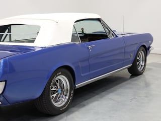 1965 Ford Mustang Convertible 302ci - Estoril Blue Metallic 