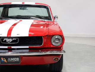 1966 Ford Mustang Coupe 289ci LHD- Candy Apple Red