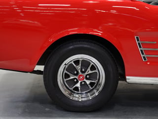 1966 Ford Mustang Coupe 289ci LHD- Candy Apple Red