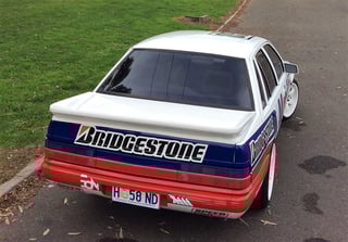 1986 VL Commodore Berlina 4.9L litre Mobil Brock Tribute