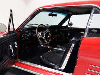1966 Ford Mustang Coupe 289ci LHD- Candy Apple Red