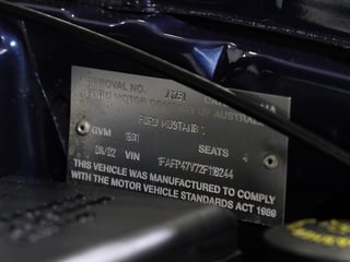 2002 Ford Mustang Cobra SVT - Australian Delivered