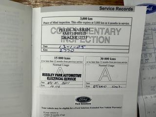 2003 FPV BA GT-P Build No 280 - Blueprint 20,024 km