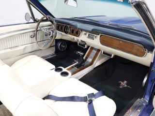 1965 Ford Mustang Convertible 302ci - Estoril Blue Metallic 