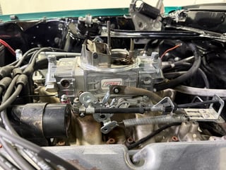 1969 Ford Mustang Mach 1 351ci Windsor - Silver Jade Metallic