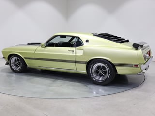 1969 Ford Mustang Mach 1 351 4V Windsor 4sp Man - Lime Gold