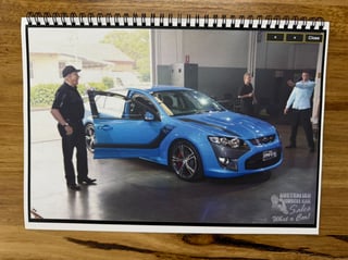 2010 FPV FG GT Build No 47 - Allan Moffat launch of Supercharged GT