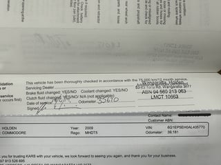 2009 HDT VE Commodore Group A SS Retro - Build No 050