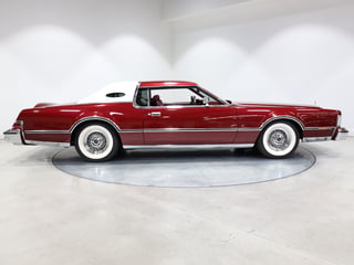 1976 Lincoln Continental Mark IV - Dark Red Moondust Metallic