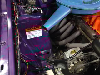 1971 Ford XY Falcon 500 6cyl Top Loader - Wild Violet Sunroof