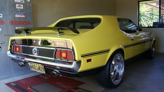 1972 Mustang 2 door hardtop Show car